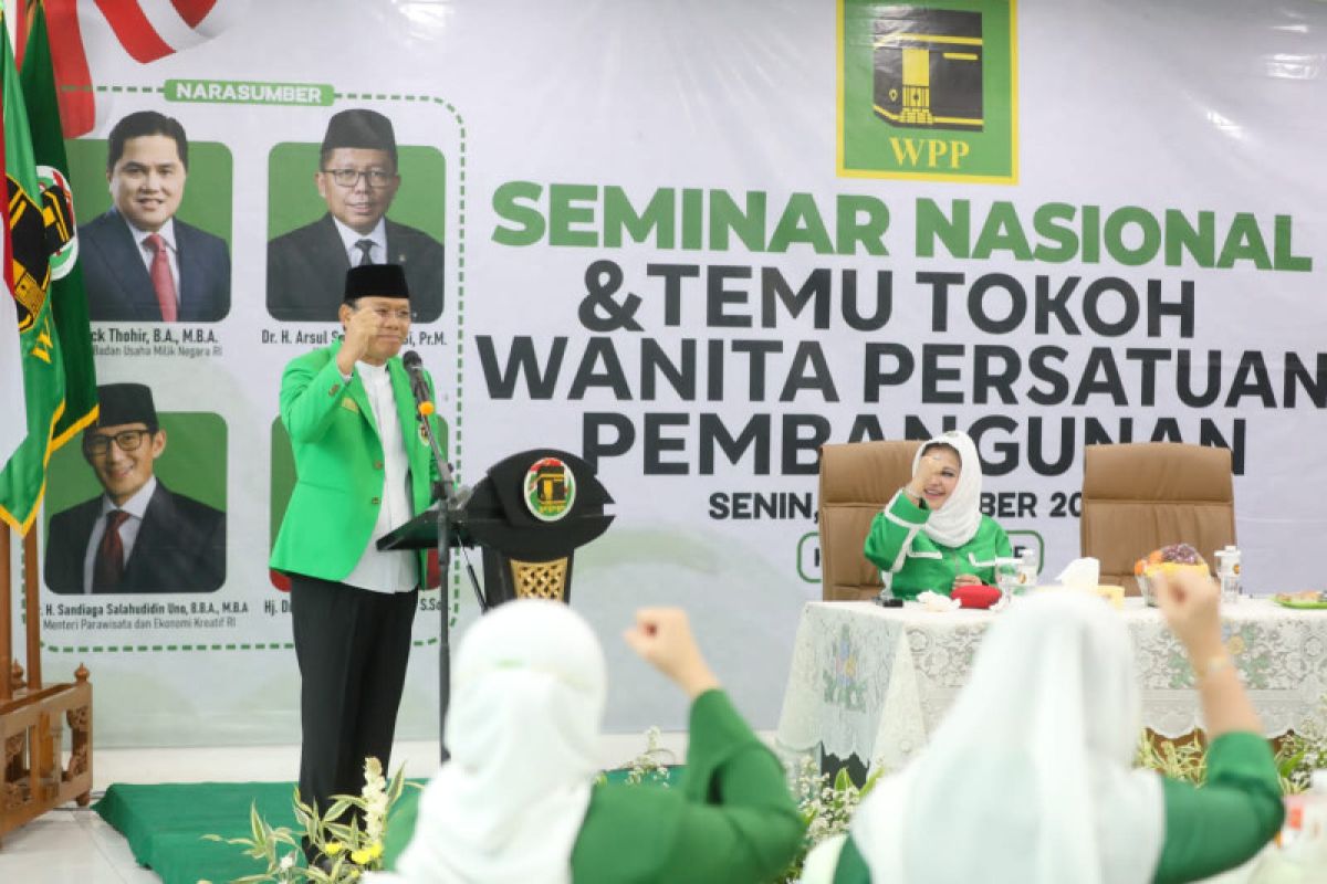 Plt Ketum PPP berharap WPP jadi ujung tombak sosialisasi partai