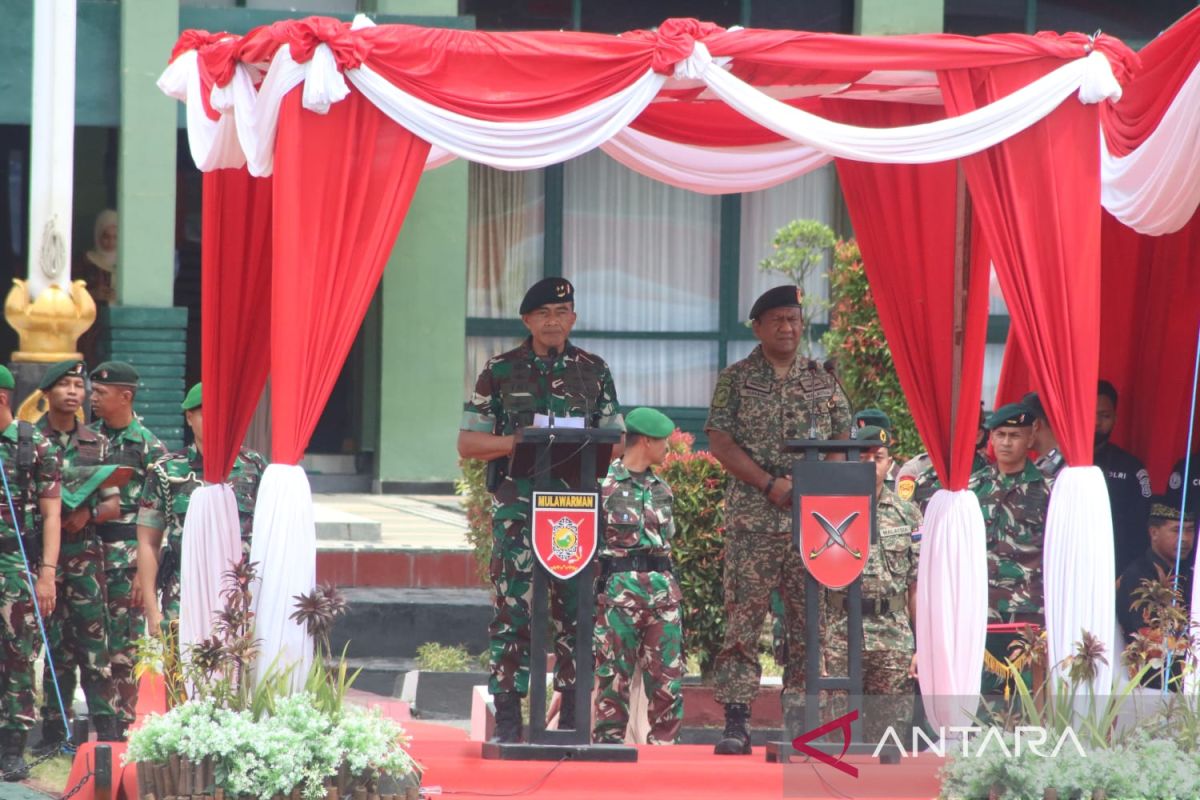 TNI AD - Tentera Darat Malaysia Latihan Bersama Kekar Malindo di Tarakan