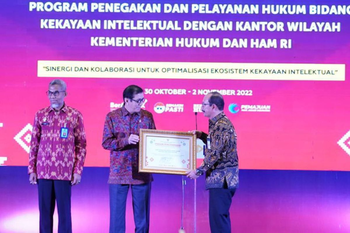 Kemenkumham Aceh raih penghargaan Menkumham