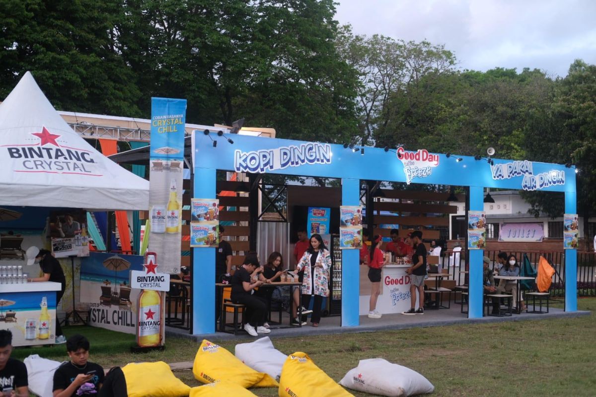Transaksi penjualan D'Youth Fest 2.0 di Denpasar capai Rp1,35 miliar