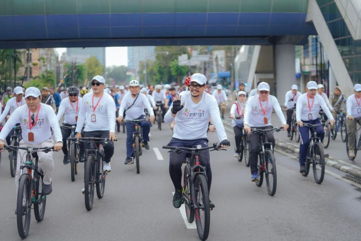 Wali Kota Medan ajak wali kota  peserta IMT-GT bersepeda santai