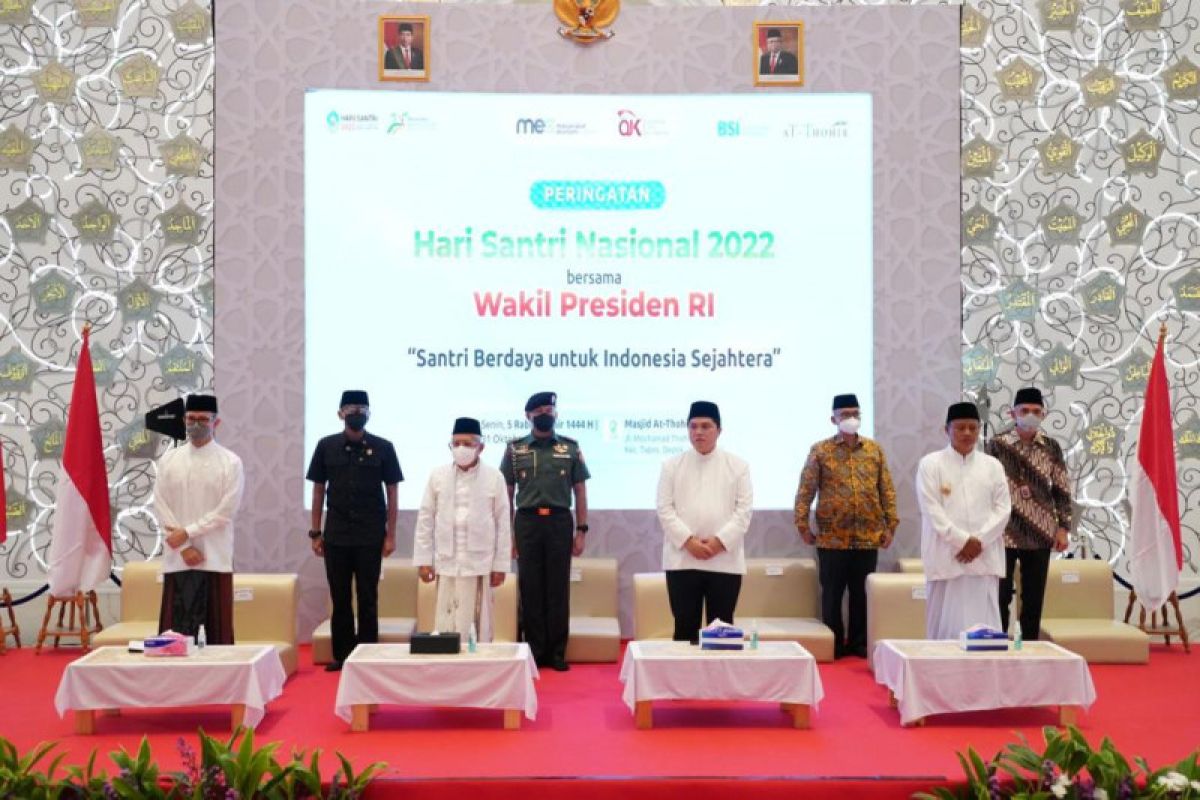 Pemerintah ingin santri berperan lebih kepada bangsa dan negara