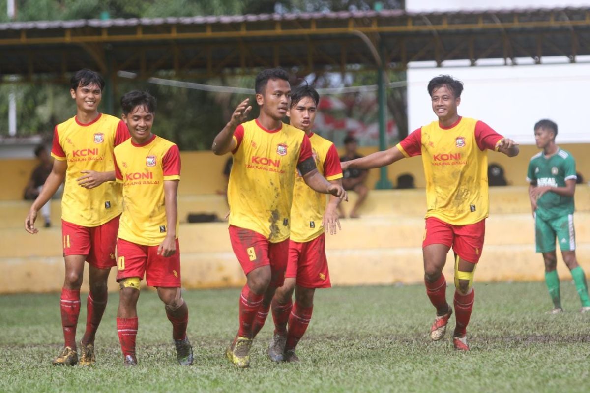 Bungkam Dairi 4 - 1, Tanjungbalai melaju ke semi final sepak bola Porprov Sumut 2022