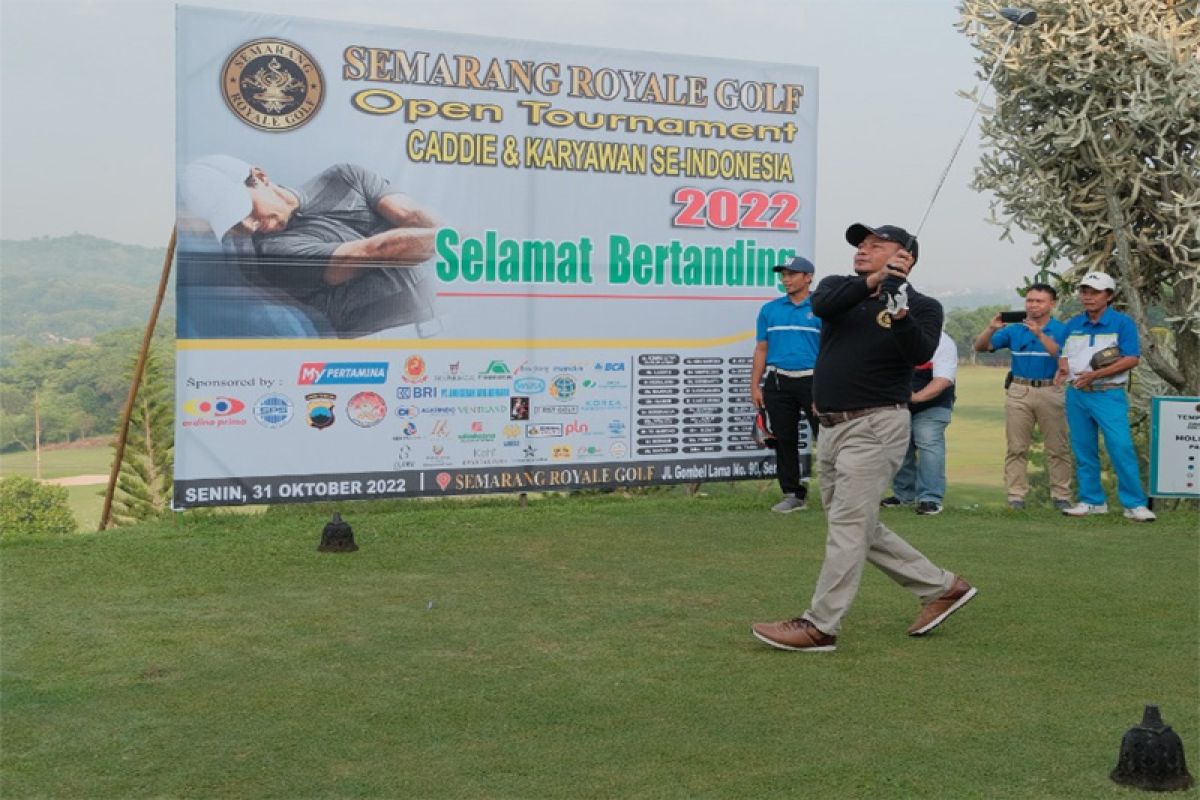 Open Tournament Caddie se-Indonesia 2022 diikuti 227 peserta