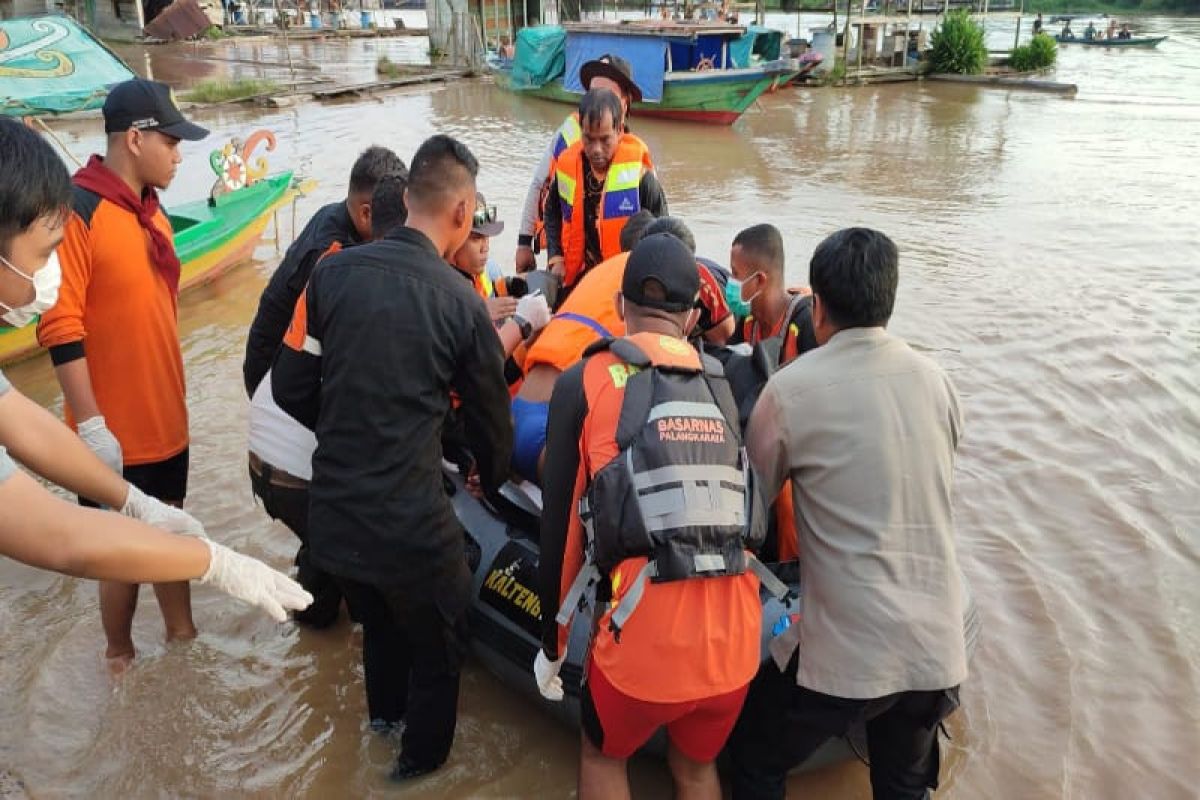 Seorang pelajar tenggelam di Palangka Raya berhasil ditemukan