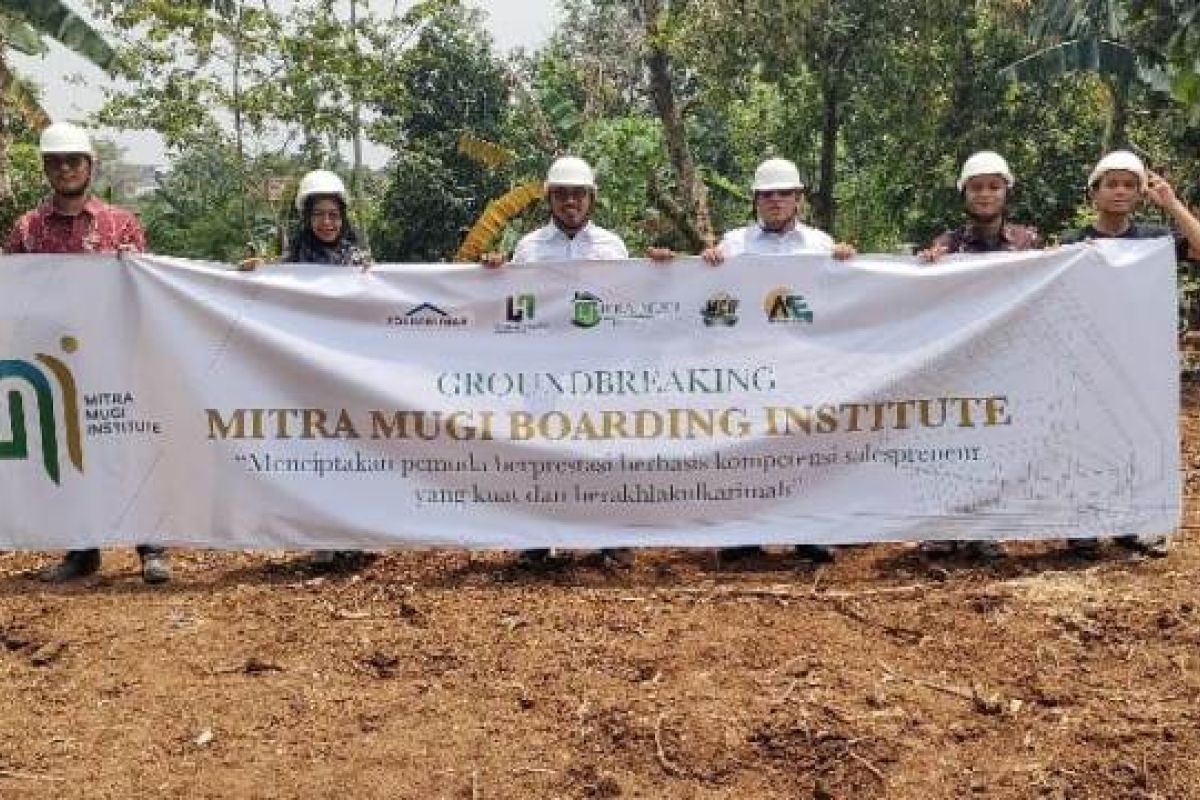 Harmony Land dan Mitra Mugi Institut groundbreaking Pesantren Salespreneur