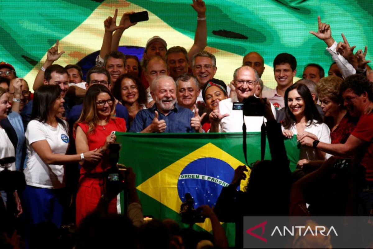 Mantan presiden Lula menangi pilpres Brazil