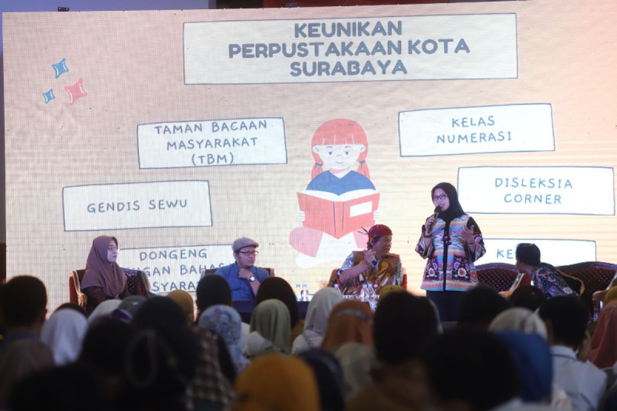 Perpusnas sebut Surabaya barometer kota literasi di Indonesia