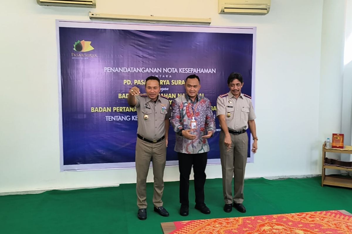 PD Pasar Surabaya Gandeng BPN amankan aset negara