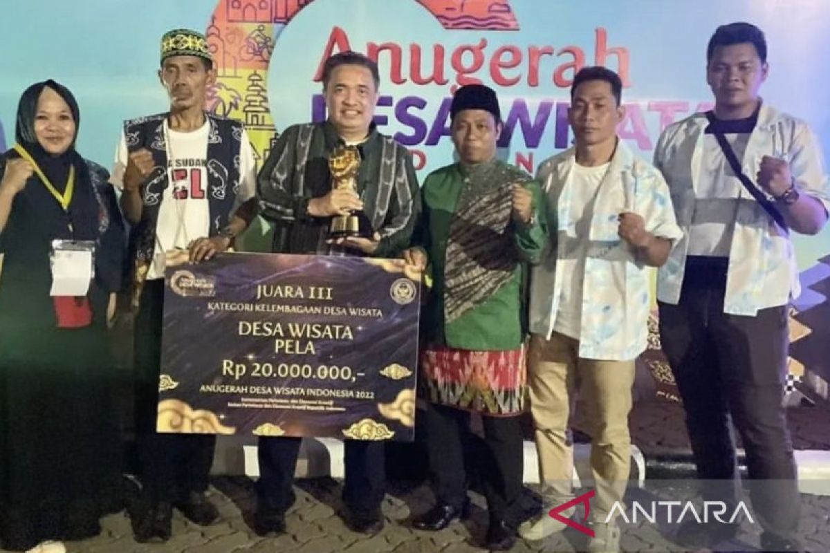 Desa Pela Kabupaten Kukar juara tiga Desa Wisata Indonesia