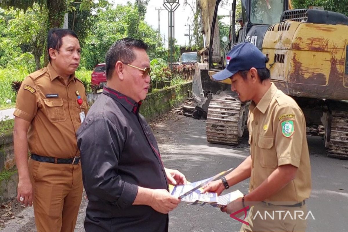 Perbaikan dua jalan di Sampit gunakan teknologi daur ulang