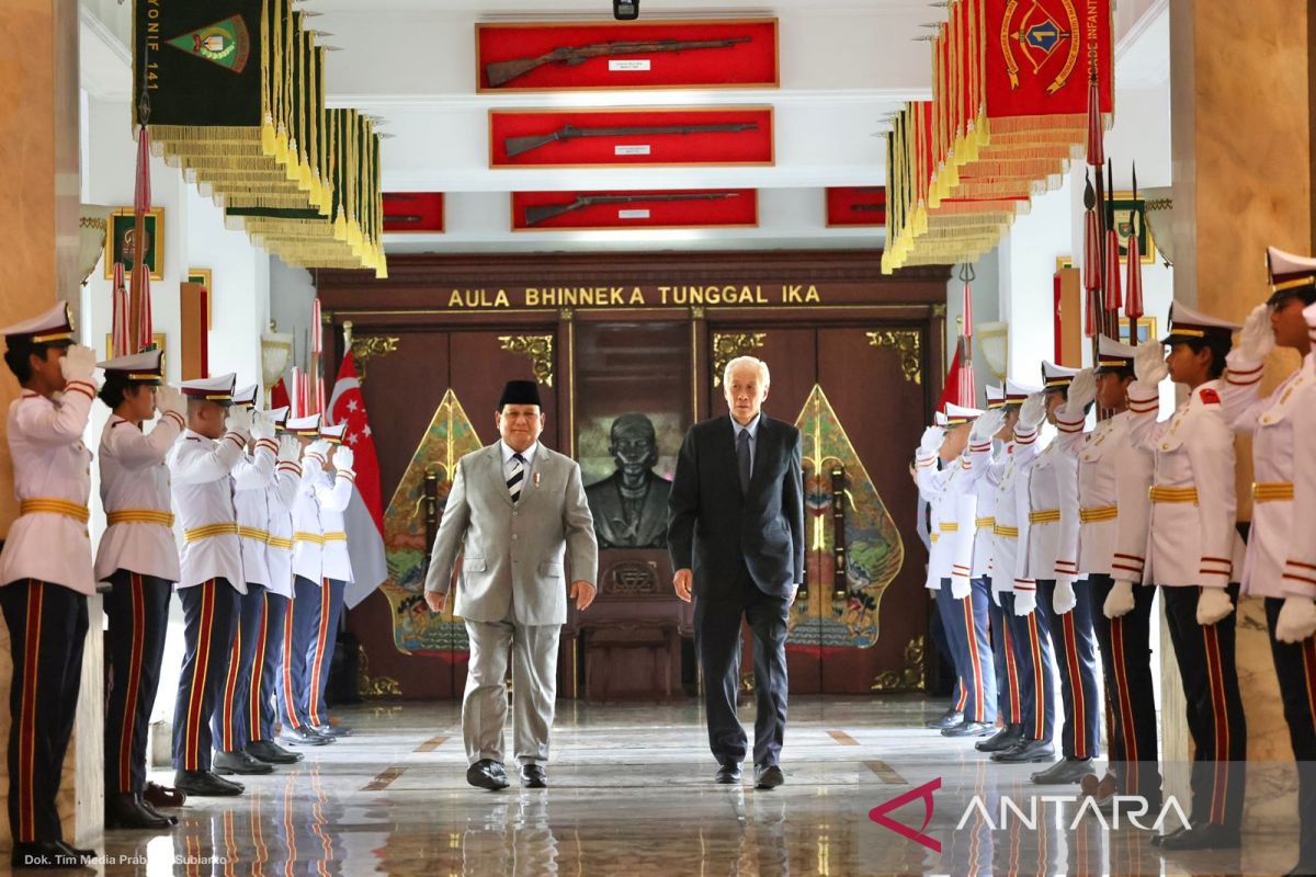 Prabowo apresiasi keikutsertaan Singapura di Indo Defence 2022
