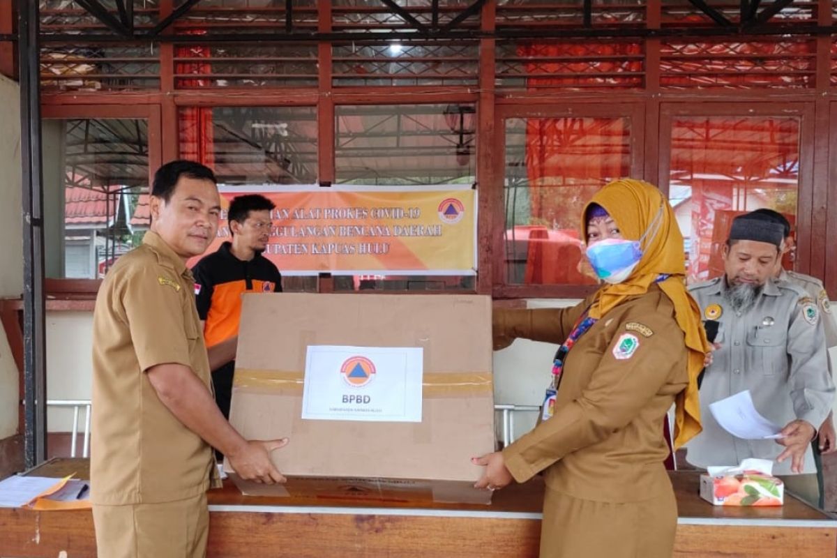 BNPB bantu alat Prokes cegah COVID-19 di Kapuas Hulu