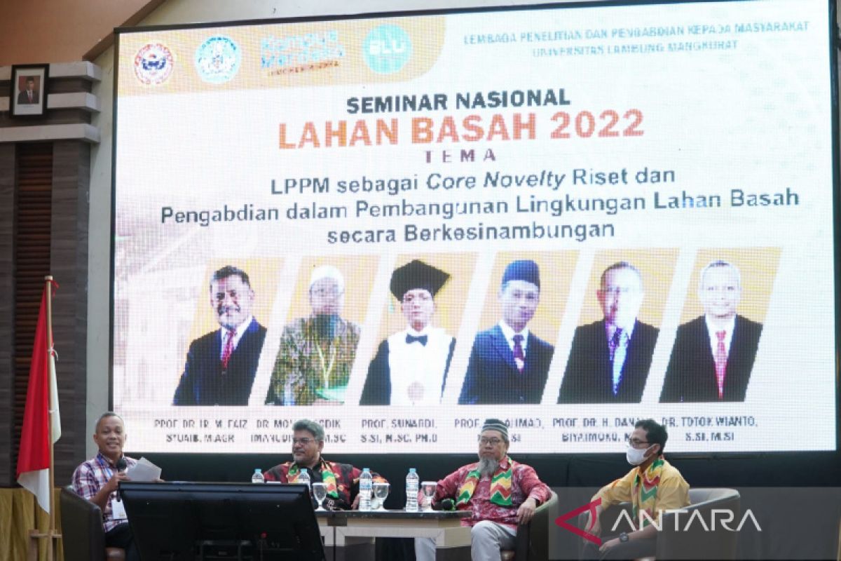 ULM gelontorkan Rp18 miliar hasilkan 369 judul penelitian lingkungan lahan basah