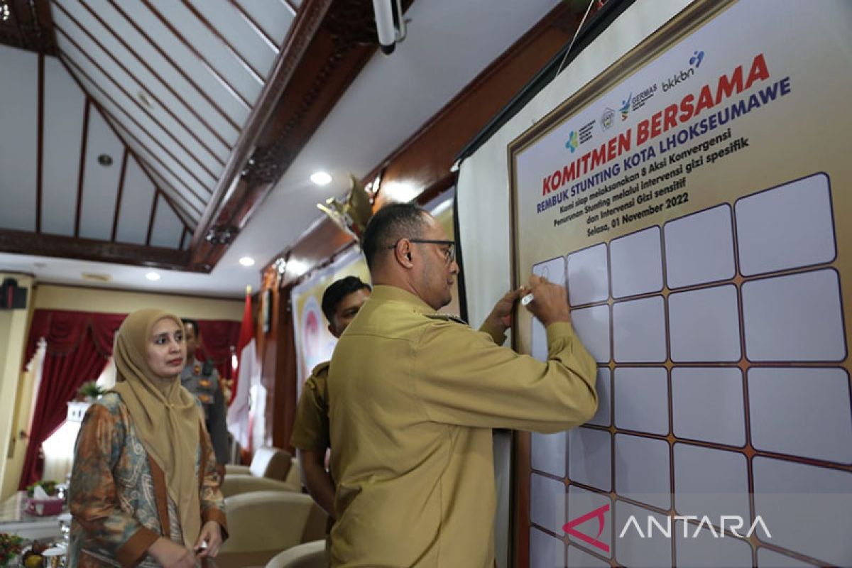 Pj Wali Kota ajak semua elemen berpartisipasi turunkan angka stunting