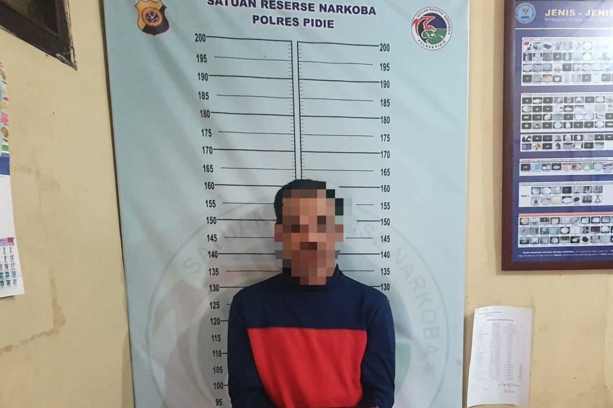 Jual sabu-sabu ke anggota Polres Pidie, warga Pijay ditangkap di Warkop