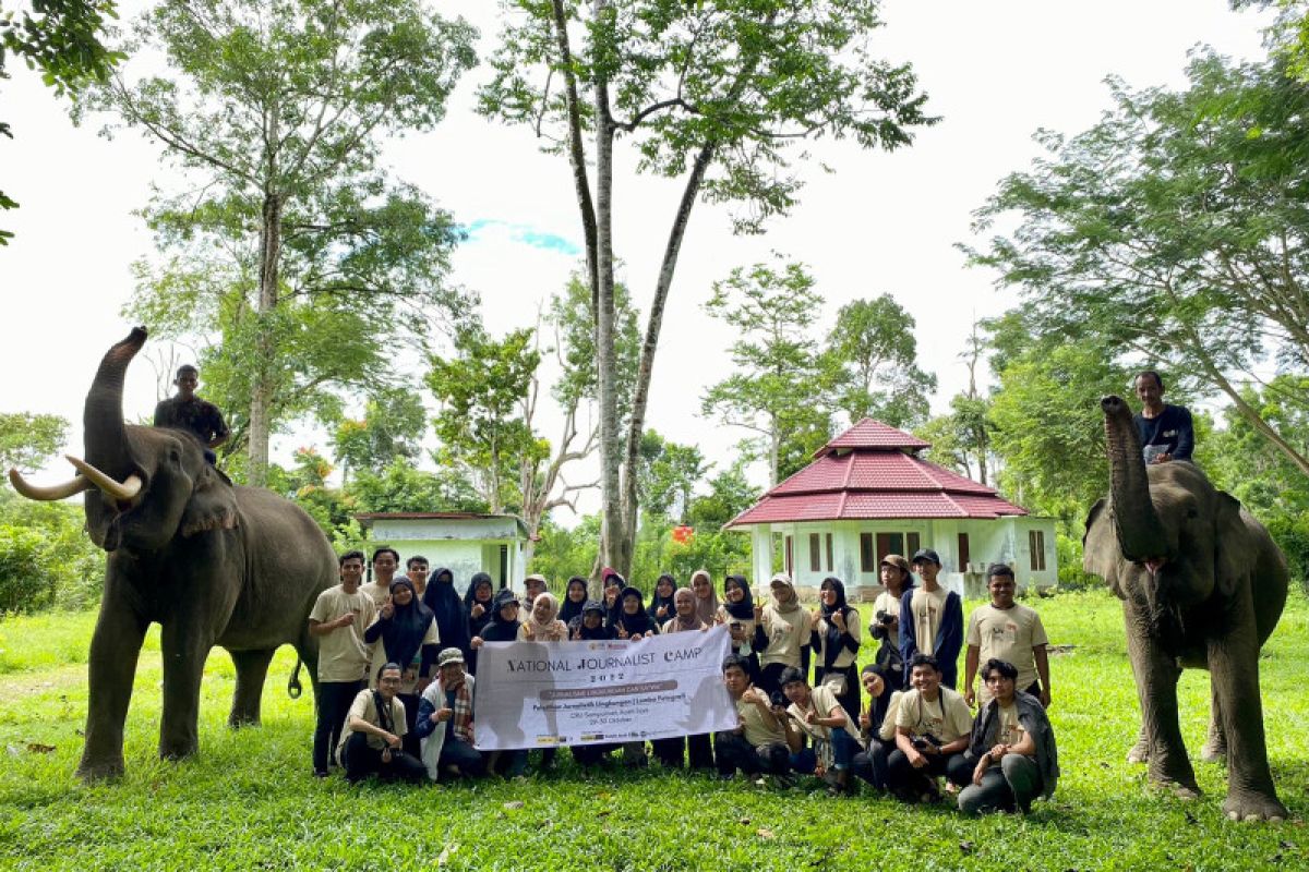 UKM Pers USK perkenalkan gajah sumatera lewat pelatihan jurnalistik