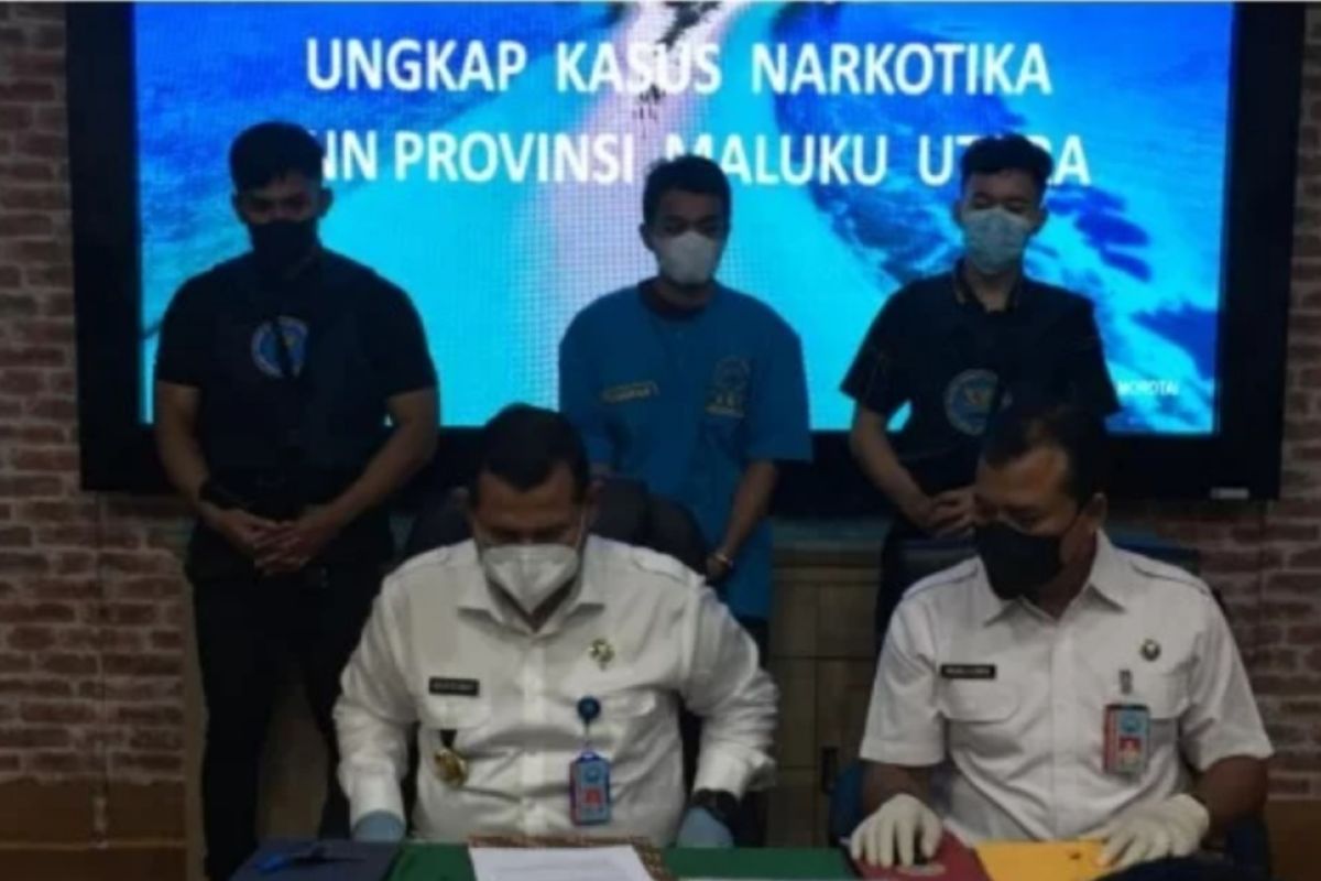 BNNP Maluku Utara ungkap jaringan narkoba lintas provinsi