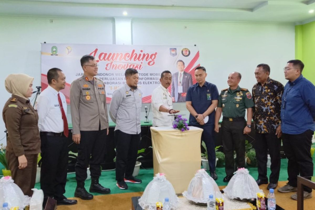 RSUD Sinjai meluncurkan "E-Jarum Suntik" jaga stok darah