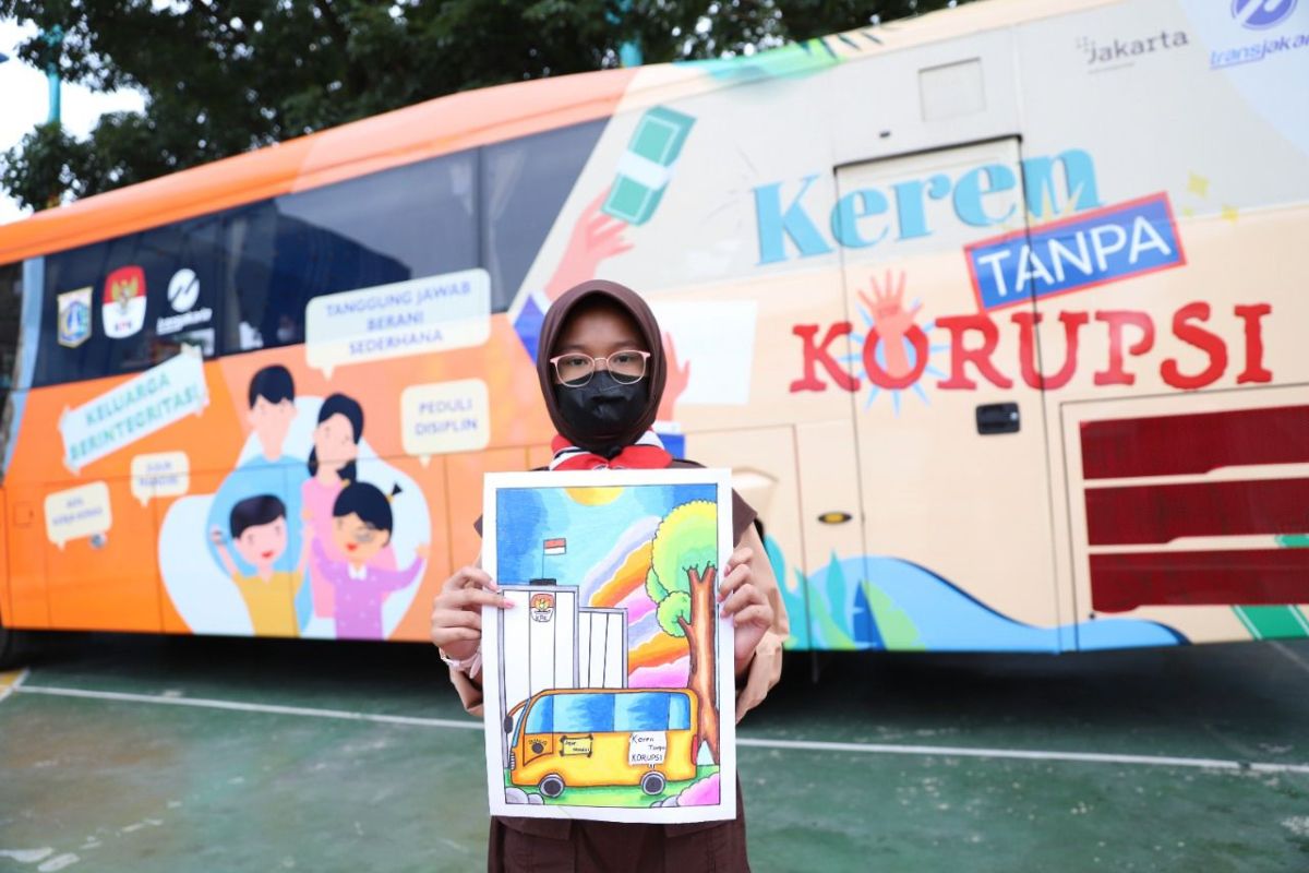 Pemkot Jakut sosialisasi sembilan nilai antikorupsi ke siswa sekolah