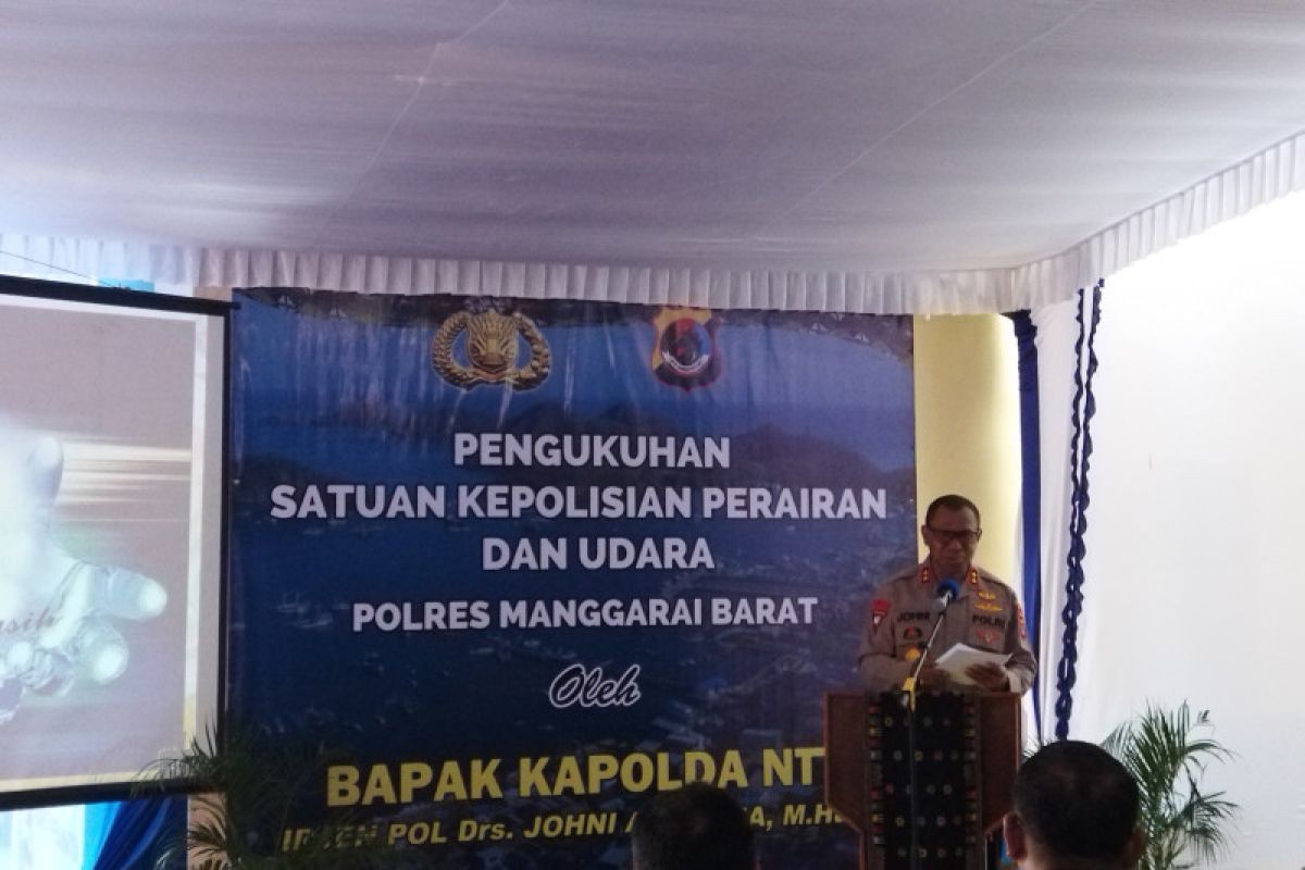 Kapolda NTT berkomitmen pertahankan keamanan wilayah perairan Labuan Bajo