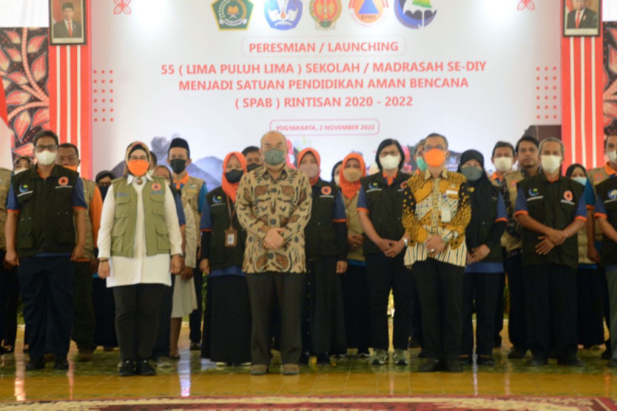 Yogyakarta designates 55 schools as disaster-safe educational units