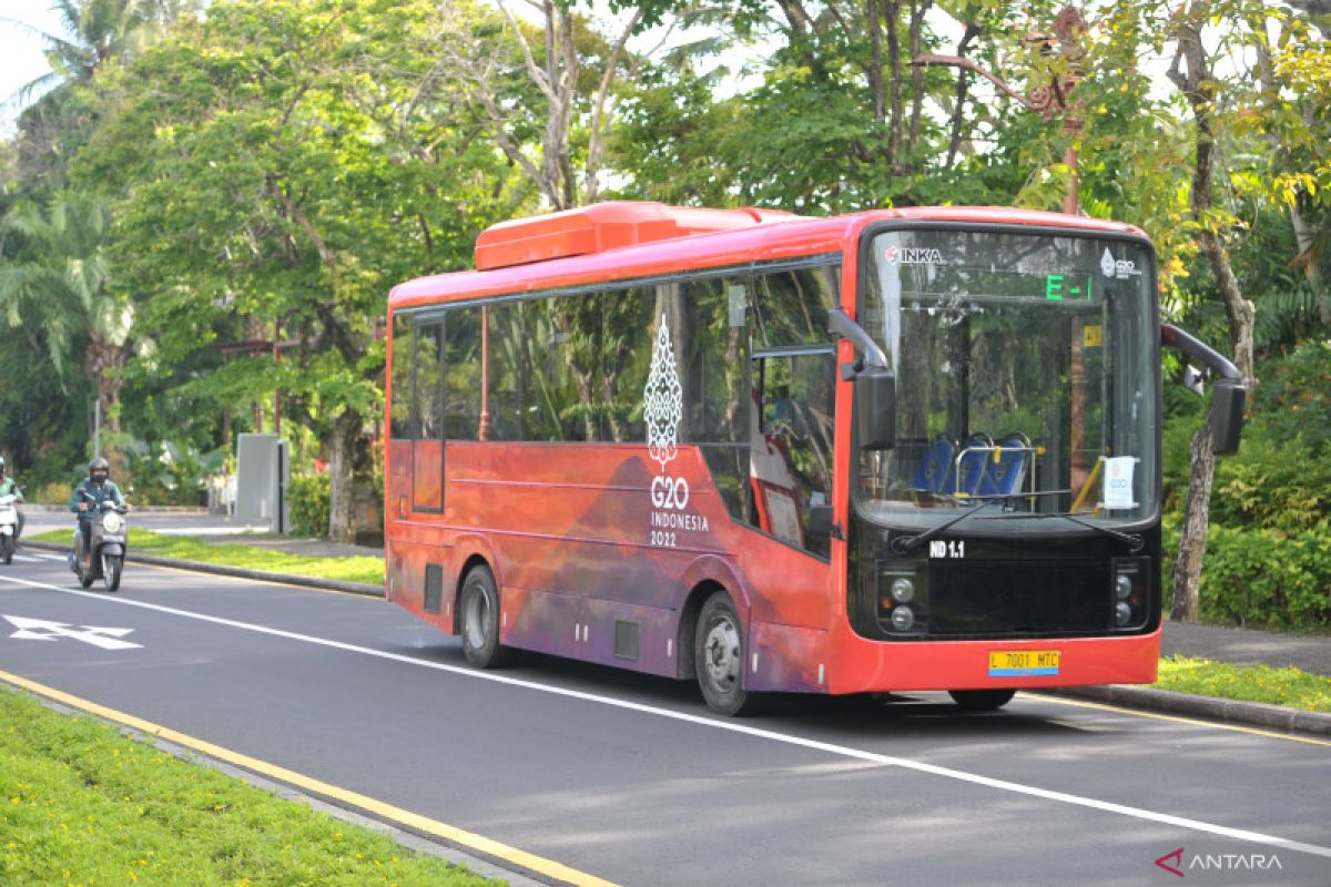Dishub Bali: Bus listrik dapat digunakan masyarakat usai KTT  G20