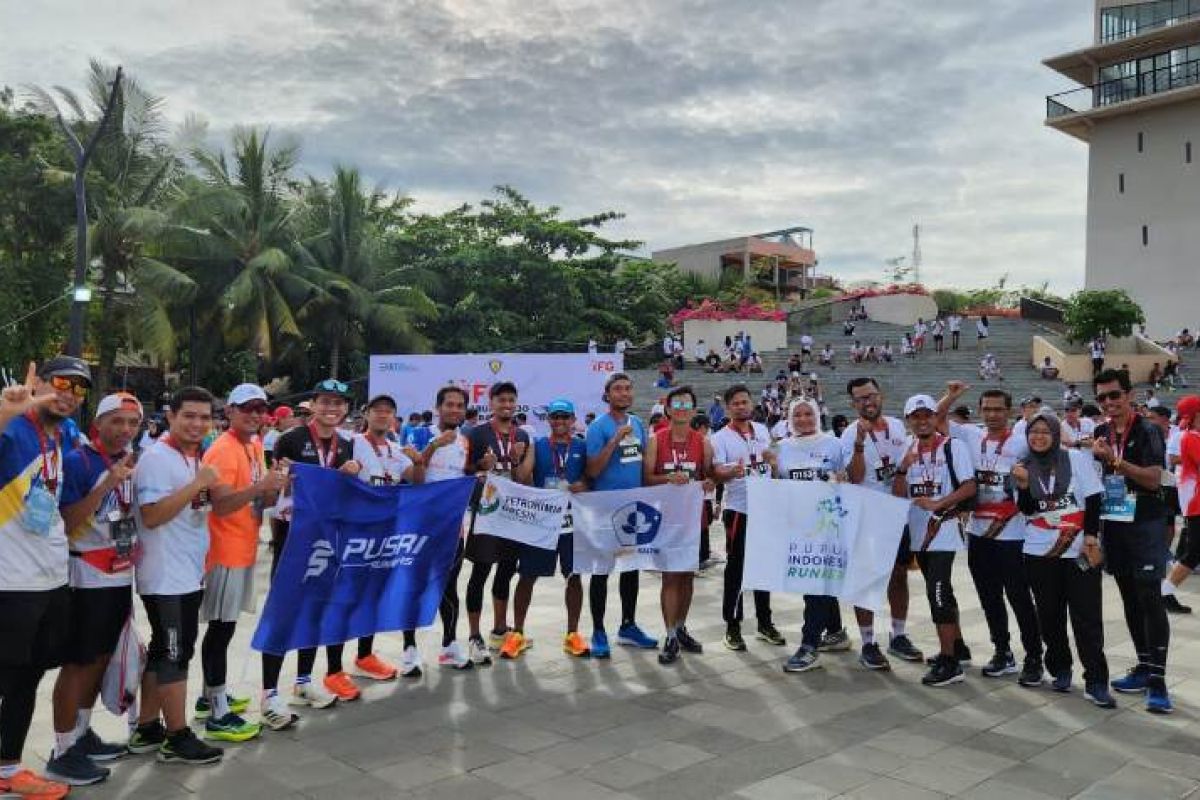 Lima atlet Pupuk Kaltim 10 besar 10K IFG Labuan Bajo Marathon 2022