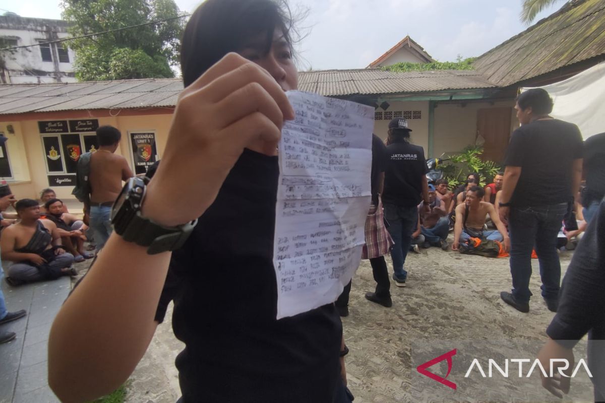 Jatanras Polda Sumsel tertibkan 53  orang preman di Palembang