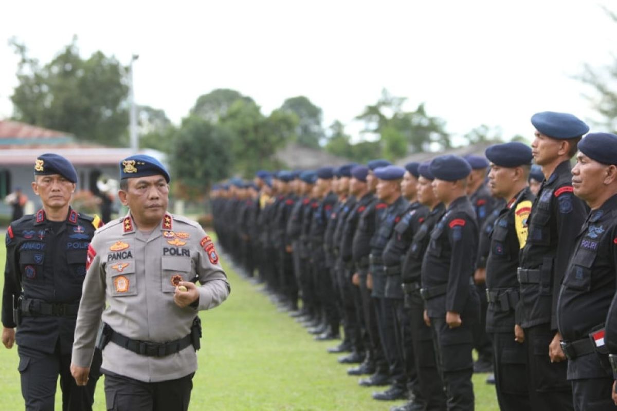 Polda Sumut berangkatkan 211 personel pengamanan KTT G20 di Bali