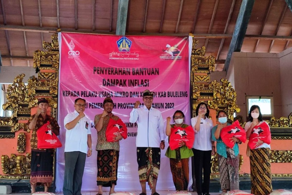 Pemprov Bali berikan bantuan sosial ke UMKM Buleleng