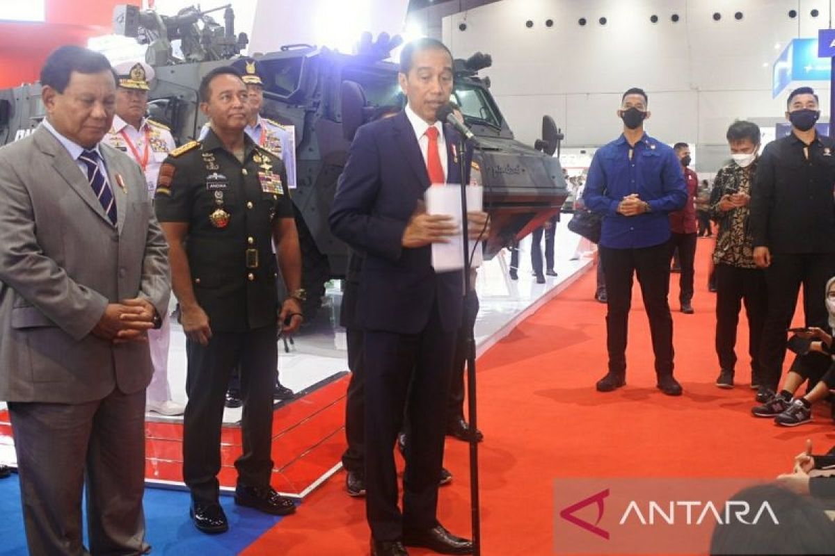 Jokowi commends DEFEND ID's goal to enter top 50 ranking