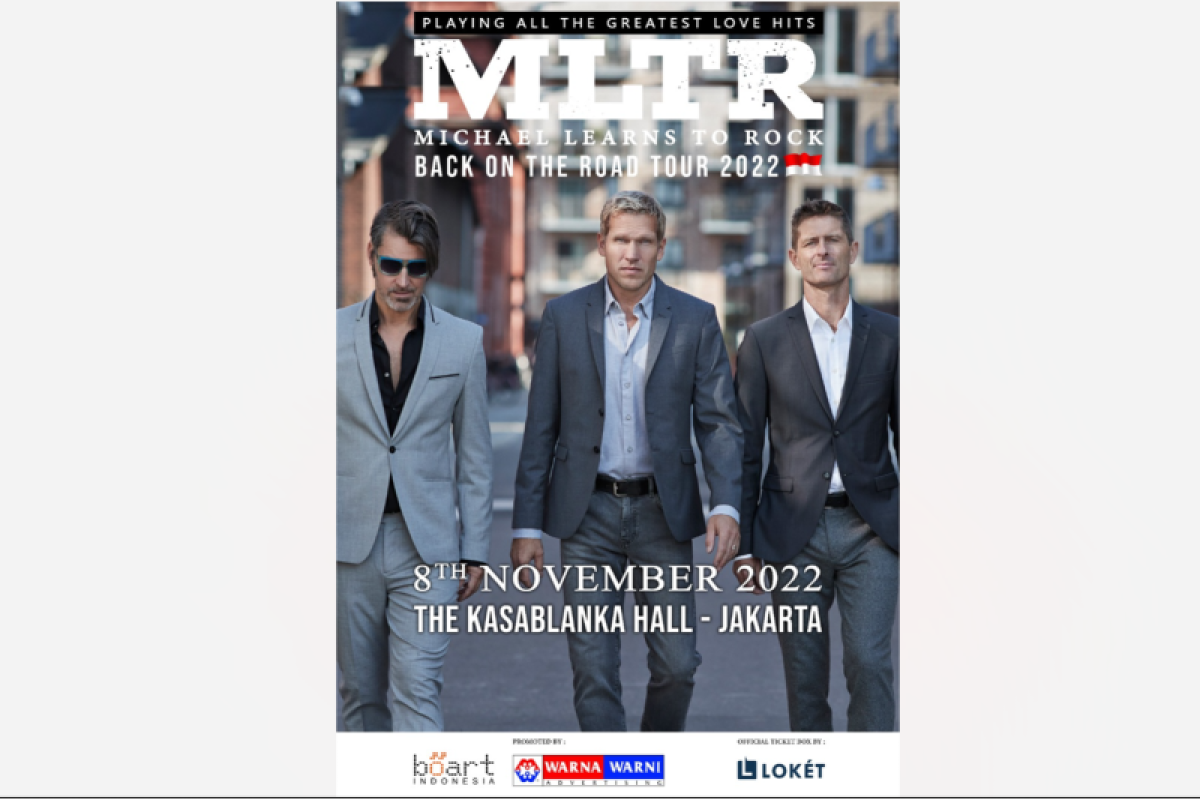 Band rock MLTR akan tutup tur Asia 2022 di Jakarta