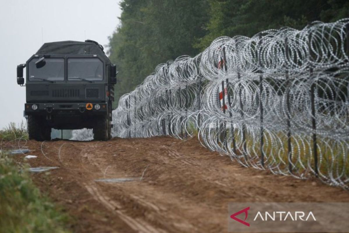 Kelompok partisan Belarus: Pesawat militer Rusia dirusak dekat Minsk