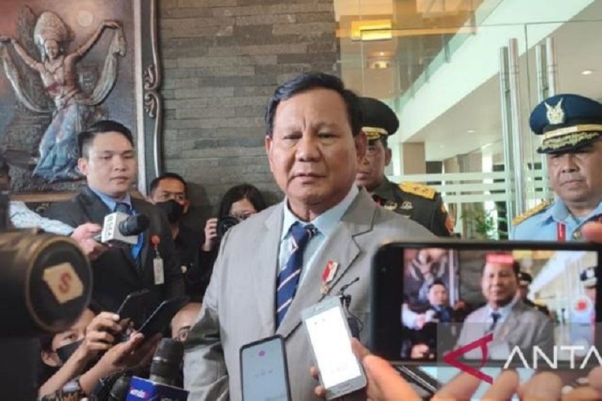 Menhan Prabowo akan jadi salah satu pembicara di forum keamanan pangan global