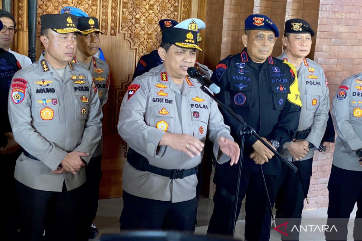 9.700 personel kepolisian siap amankan KTT G20 Bali