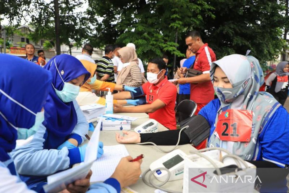 Pemkot Tangerang gelar pemeriksaan kesehatan pada pegawai terkait HKN