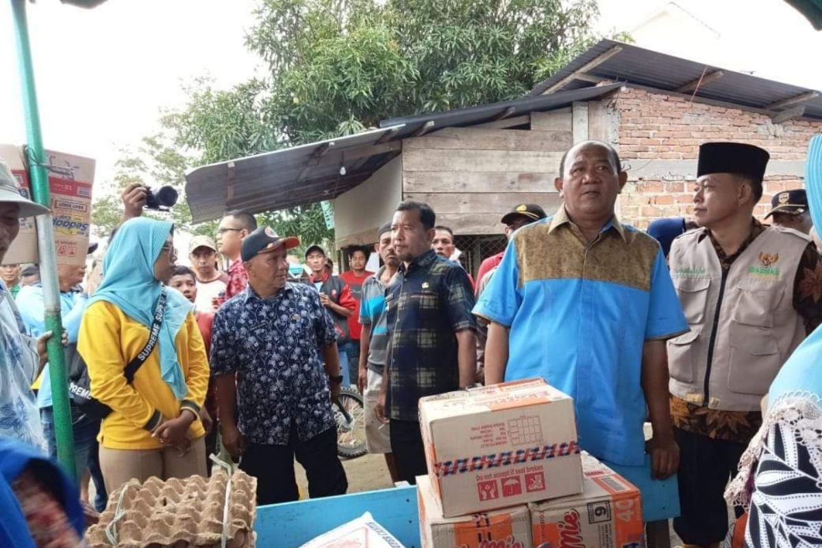 Syah Afandin tinjau banjir Besitang dan Tanjung Pura