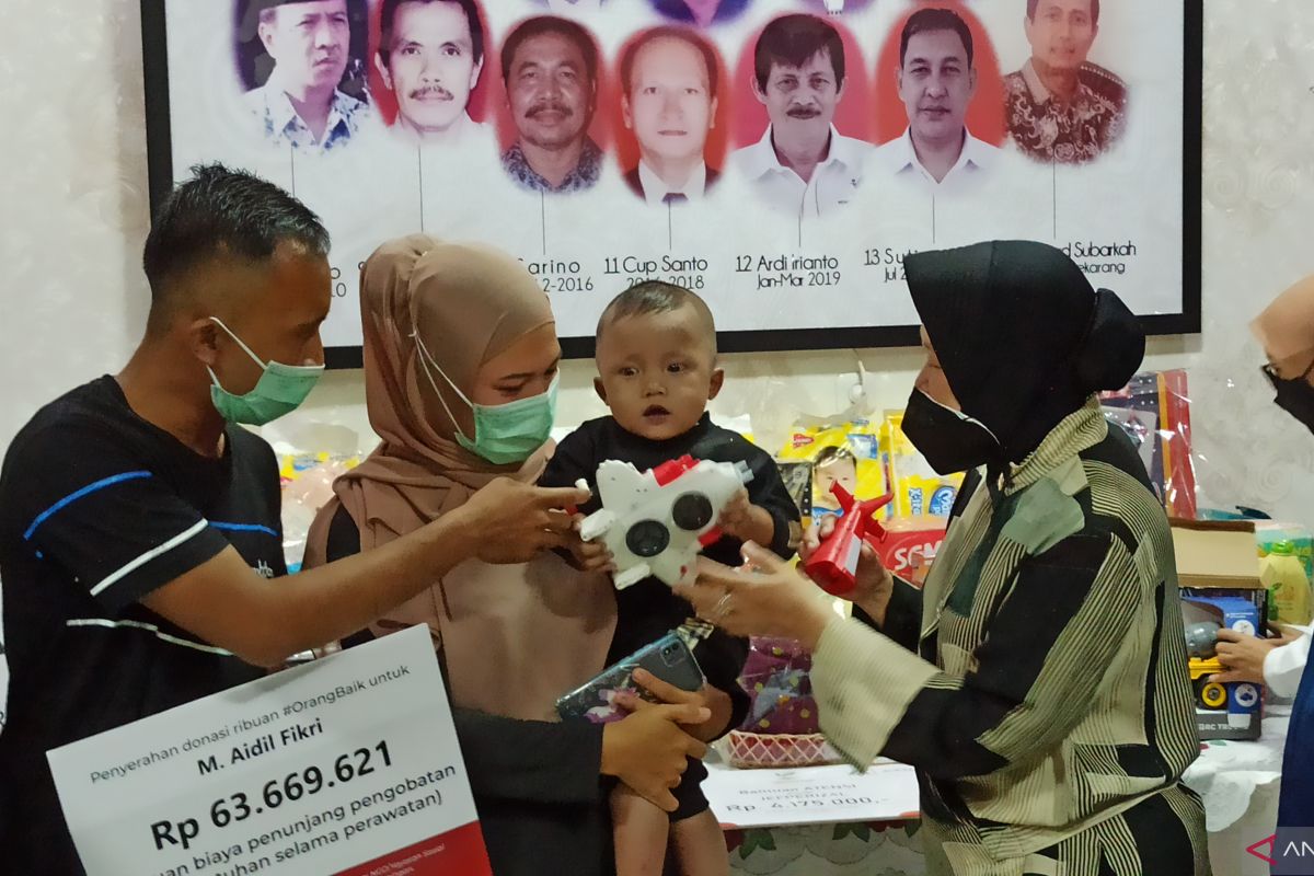 Menteri Sosial bantu pengobatan tiga anak di Riau