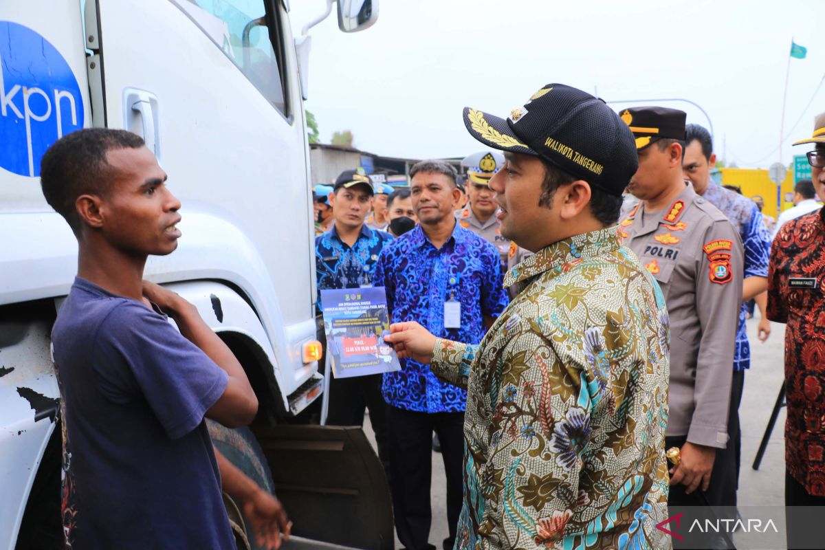 Polrestro Tangerang putar balik 216 kendaraan empat hari pengawasan