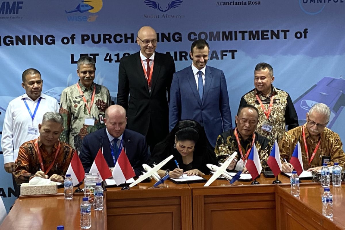Indonesian, Czech companies ink aircraft purchase commitment