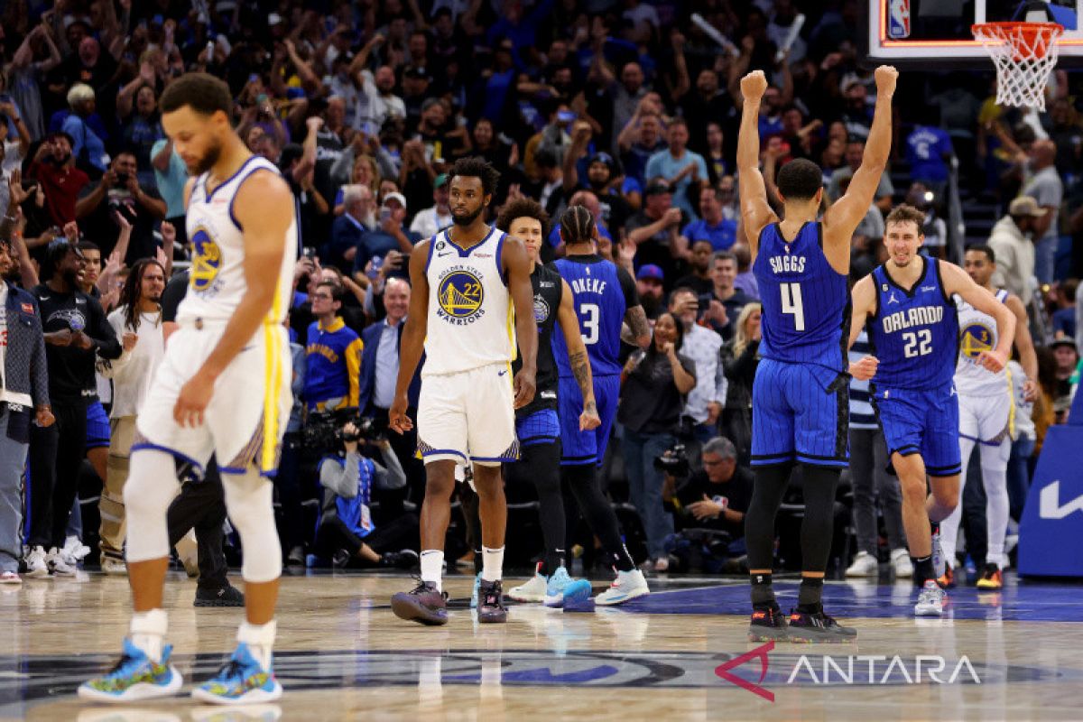 Kalah di markas Magic, Warriors tak kunjung menangi gim tandang