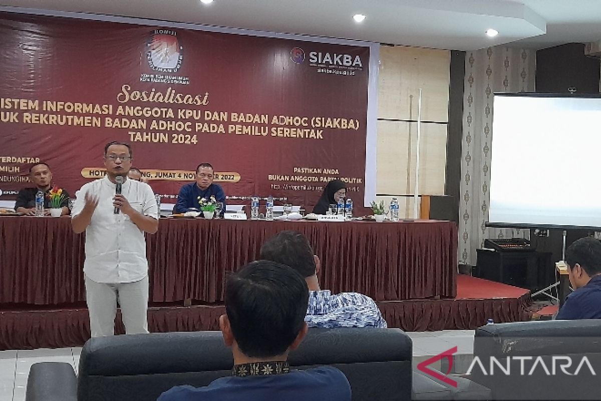 KPU Padang Sidempuan sosialisasikan aplikasi SIAKBA