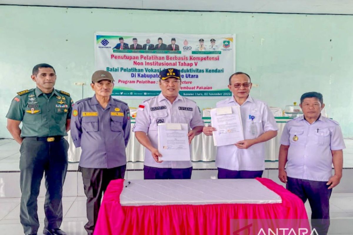 BPVP Kendari-Pemkab Konut kerja sama berdayakan alumnus pelatihan