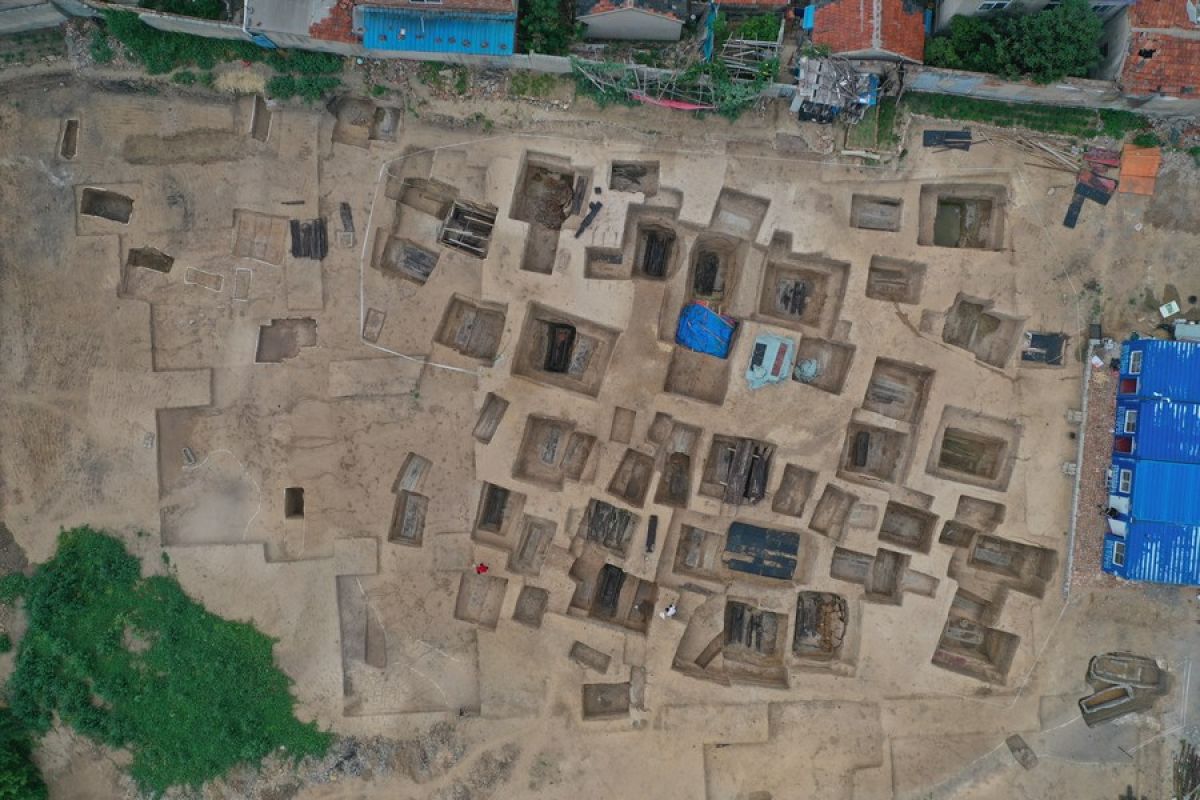 Kompleks makam kuno ditemukan di China timur