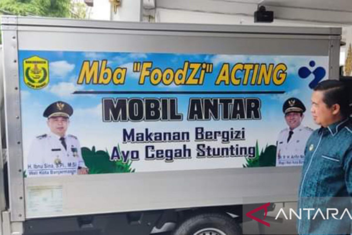 Banjarmasin luncurkan mobil antar makanan bergizi bagi anak stunting