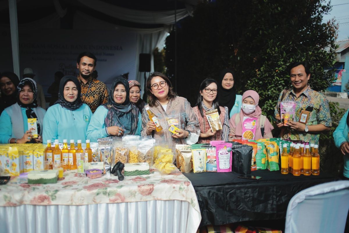 BI bantu UMKM Muarojambi hadirkan puluhan produk turunan nanas