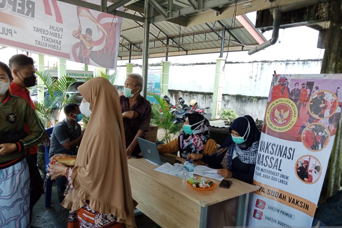 Dinkes Belitung lanjutkan layanan vaksinasi COVID-19