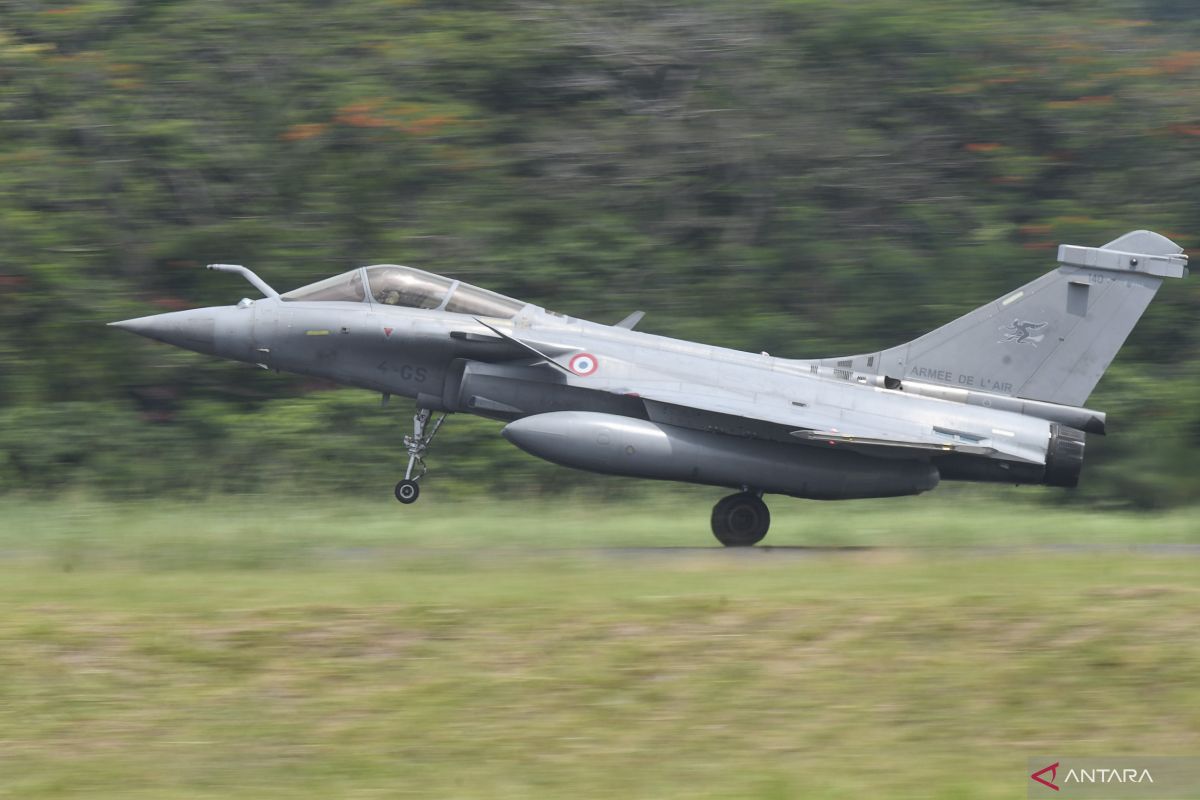 Menhan RI dan Prancis bahas program pelatihan pilot jet tempur Rafale