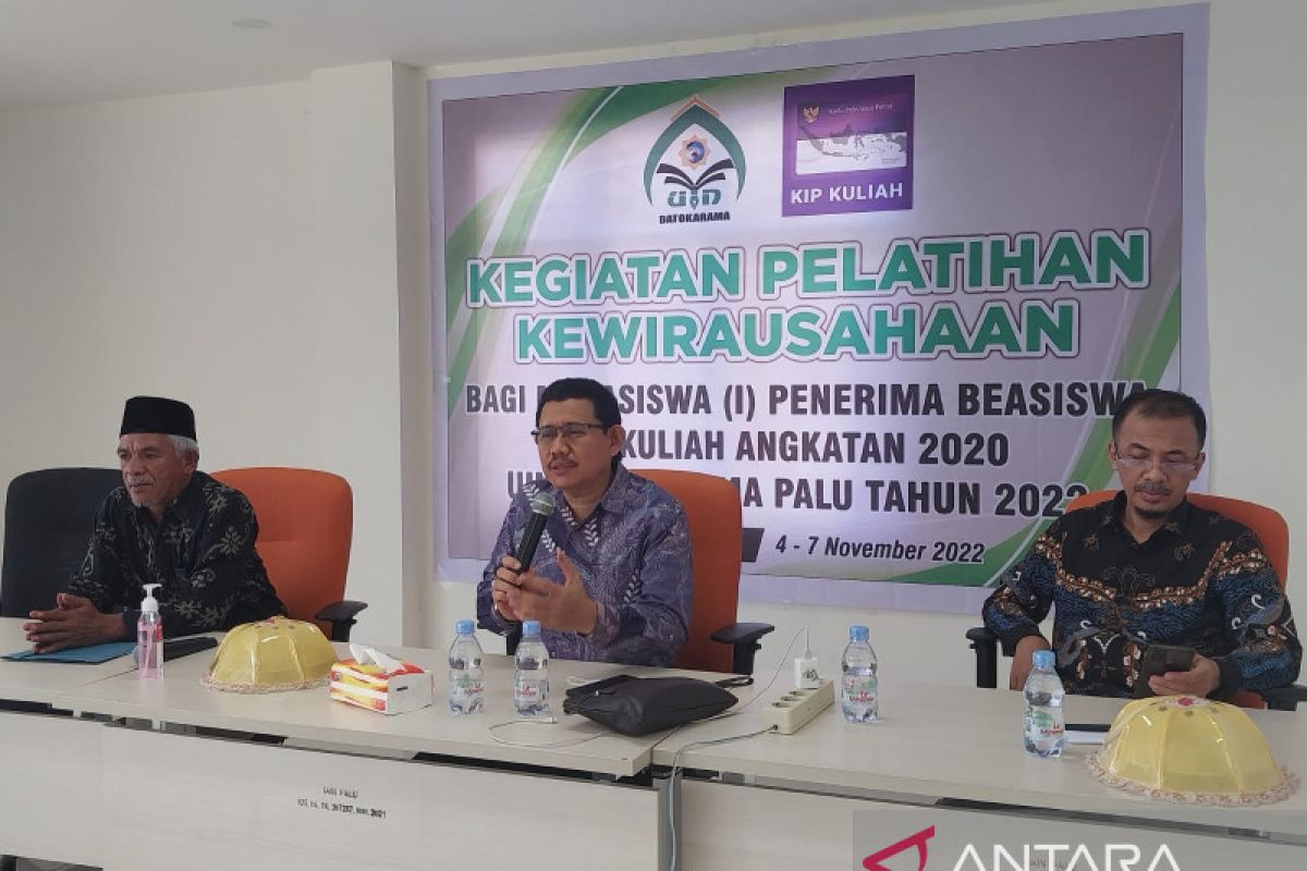 UIN Palu  bekali 200 mahasiswa penerima KIP kemampuan berwirausaha